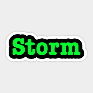 Storm Sticker